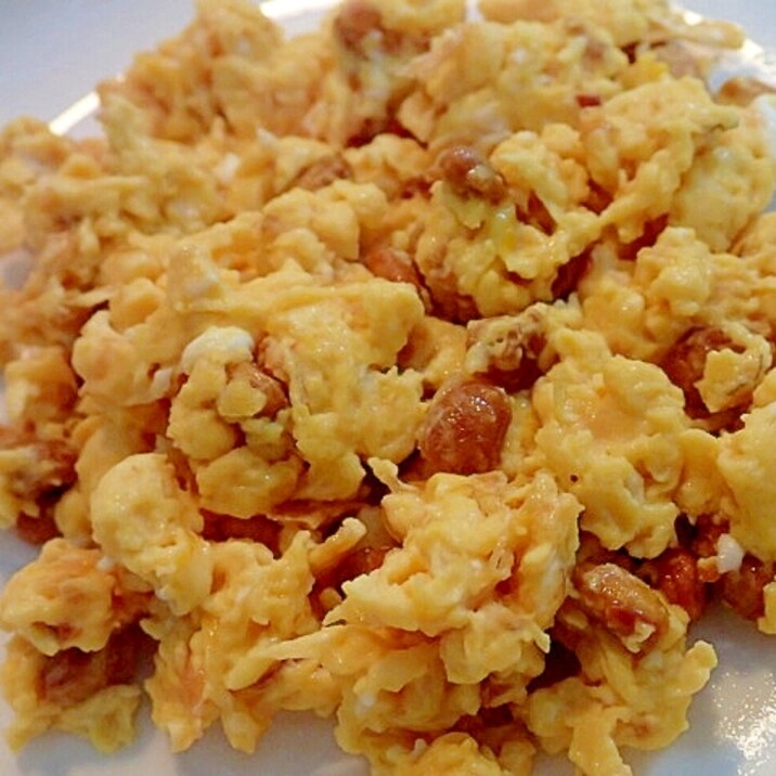 ❤ドライ納豆とおかかの炒り卵❤